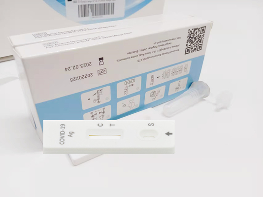 Oropharyngeal Nasopharyngeal Swab Antigen Rapid Test For Hospitals