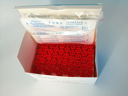 Diagnostic Disposable PCR Self Test Kit Portable 150mm Swab