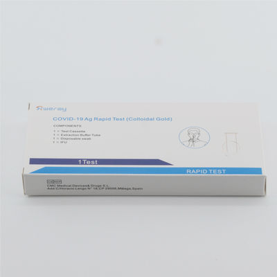 Quality  ISO Certified 15mins Rapid Covid 19 Test Kits Antigen Saliva Test Kit High Sensitivity factory