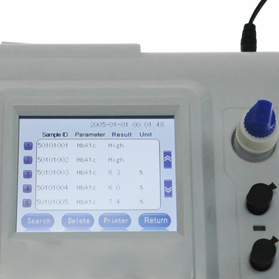 Blood Sample Fully Automated Hba1c Analyzer Glycohemoglobin