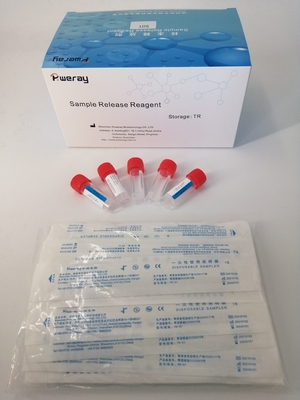 3ml Clear One Step PCR Rapid Test Kit  Nucleic Acid Release Reagent For Covid-19
