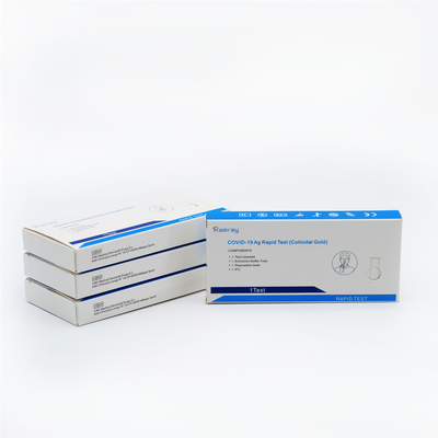 Diagnostic Disposable Antigen Rapid Test Kits , Colloidal Gold Test Kit With SGS Approval