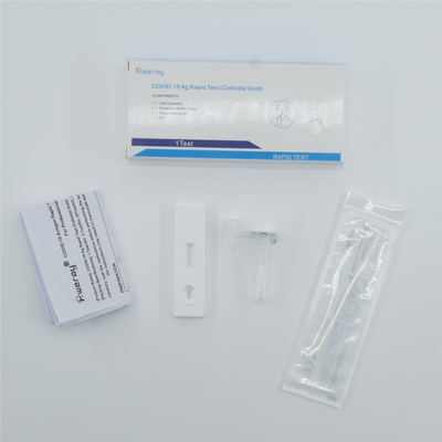 Diagnostic Disposable Antigen Rapid Test Kits , Colloidal Gold Test Kit With SGS Approval