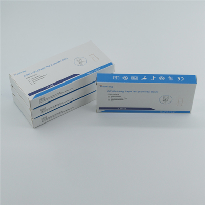 ISO Approved Swab Antigen Rapid Test Colloidal Gold Individual Package