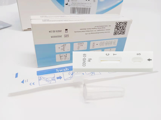 OEM ODM Welcome Swab Antigen Rapid Test 15 Minutes Disposable