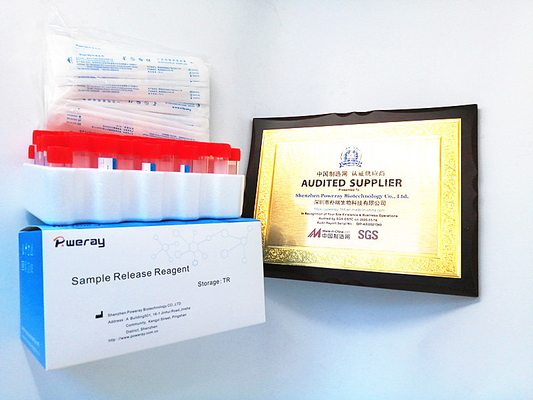 Quick Result Non Invasive Self Test PCR Kit Virus Sample Release Reagent 5ml
